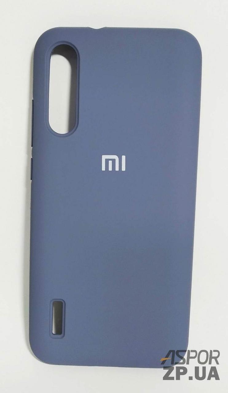 Чохол Xiaomi MI A3/CC9e- Silicone Case Full Cover №20 синій кобальт, фото 1