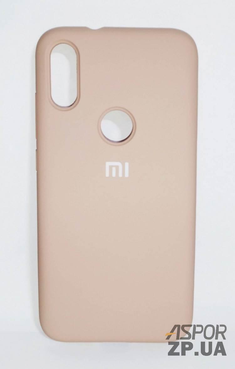 Чохол Xiaomi MI Play- Silicone Case Full Cover №1 пісочно-рожевий, фото 1