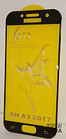 Скло захисне для Samsung A320/A3 2017- 6D Premium чорний