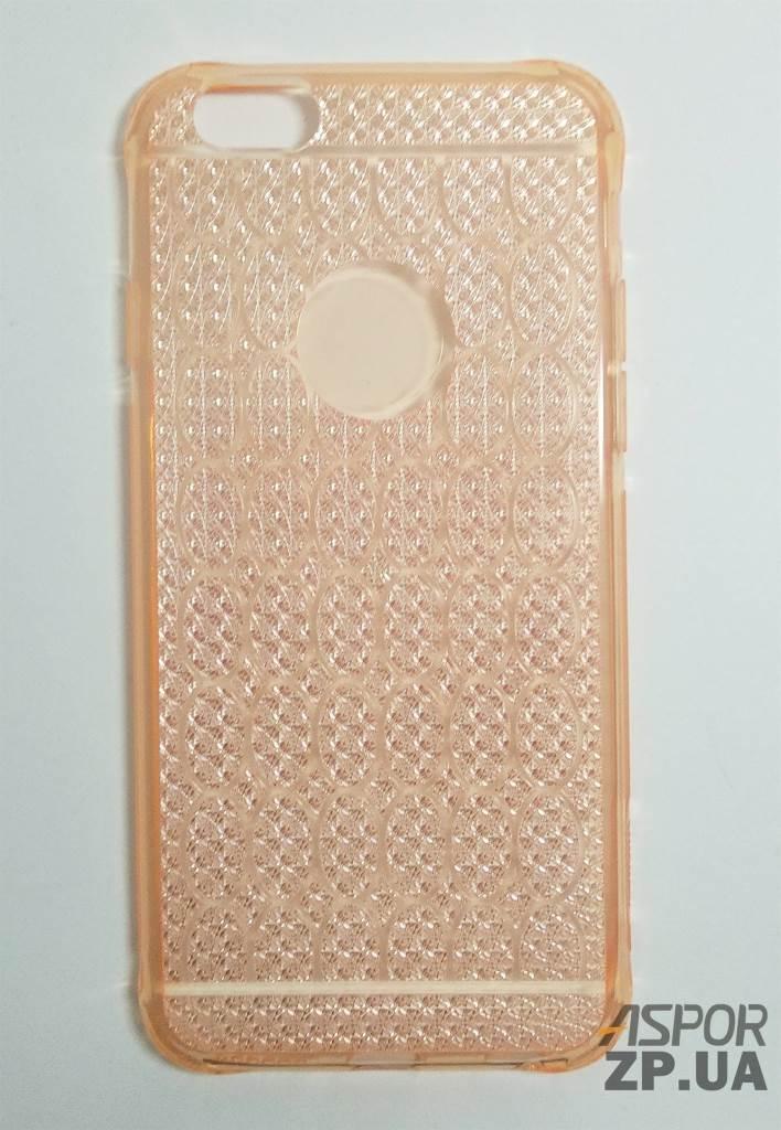 Чохол iPhone 6- OuCase for Aspor Crystal drop рожевий, фото 1