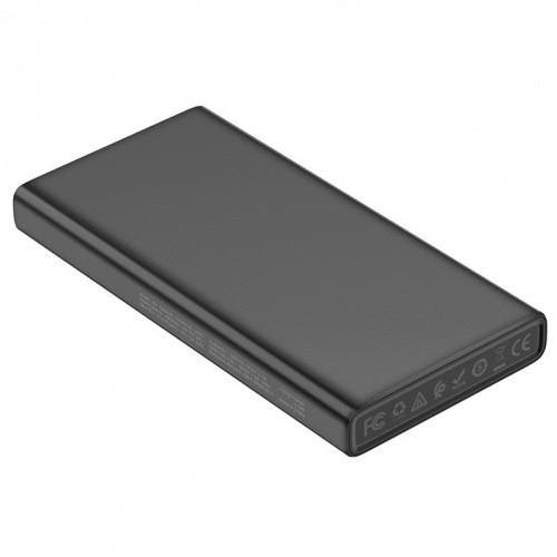 Додаткова батарея Power Bank Hoco J55 Neoteric 10000mAh (Чорний) - фото 3 - id-p1509039856