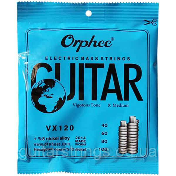 Струны Orphee VX120 Nickel Alloy Bass 4-String Medium 40-100