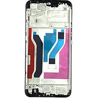 Рамка (середня частина) Samsung A10s / A107 Black