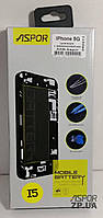 Акумулятор iPhone 5G (з ремкомплектом) Aspor Premium