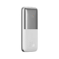 Зовнішній акумулятор Powerbank Baseus 10000MAH 22.5W QC PD 2XUSB USB-C білий, фото 6