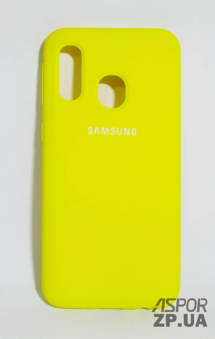 Чохол Samsung A40/A405- Silicone Case Full Cover №43 флеш, фото 1