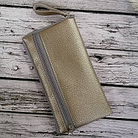 Чохол-сумка універсальний Aspor 2 змійки від 3.5"- золотий