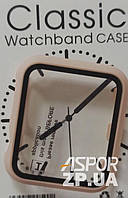 Захисне скло Apple Watch 44мм- 360 №4 рожевий