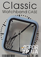 Захисне скло Apple Watch 44мм- 360 №5 блакитний