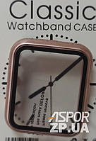 Захисне скло Apple Watch 44мм- 360 №8 рожеве золото