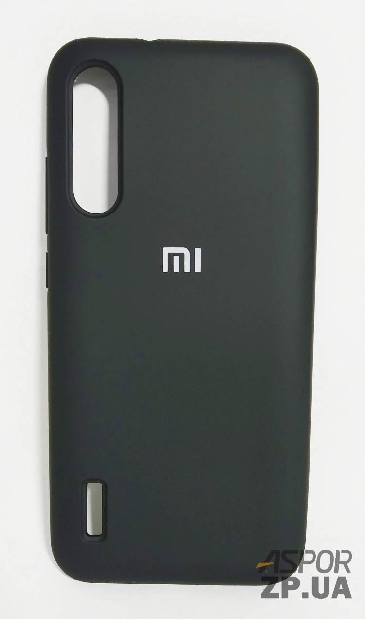 Чохол Xiaomi MI A3/CC9e- Silicone Case Full Cover №18 чорний, фото 1