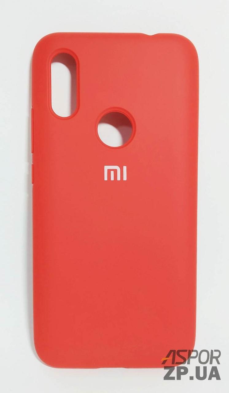 Чохол Xiaomi Redmi 7- Silicone Case Full Cover №14 червоний, фото 1