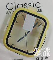 Захисне скло Apple Watch 38мм- Classic №7 жовтий