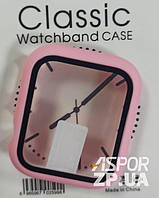 Захисне скло Apple Watch 38мм- Classic №8 рожевий