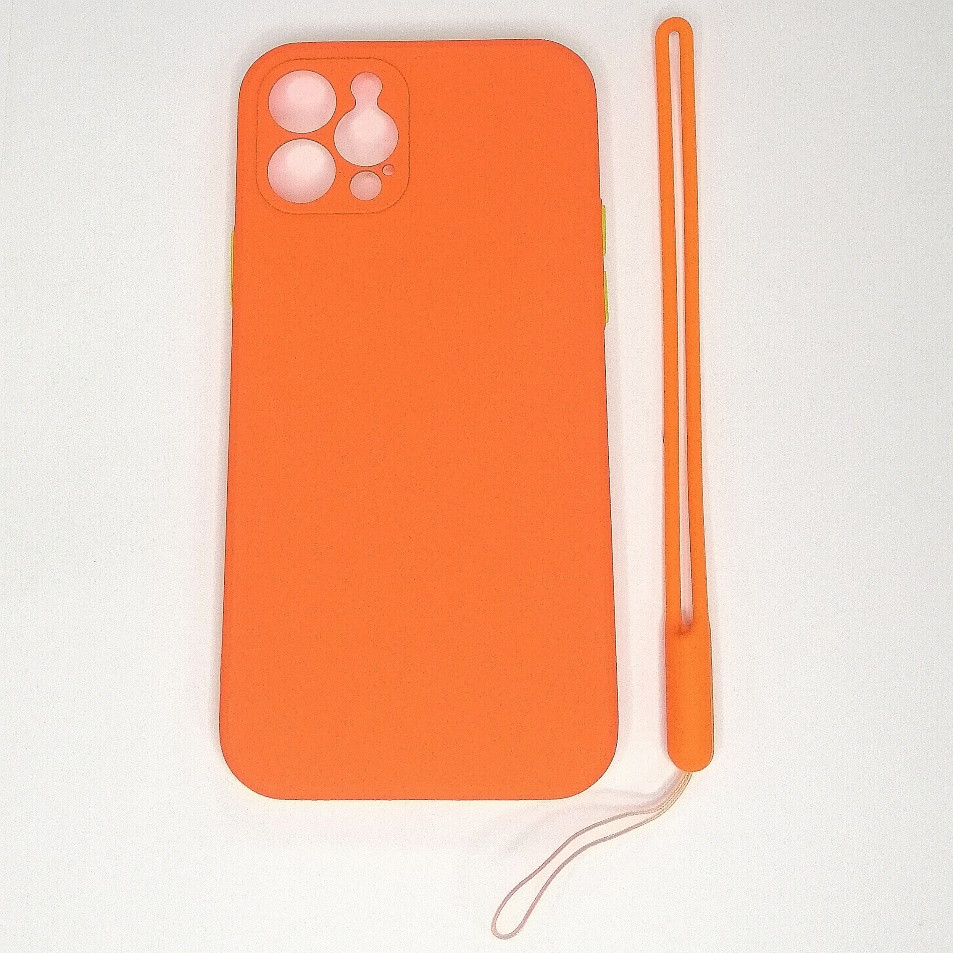 Накладка для iPhone 11 Pro- TPU Square Full Camera помаранчевий, фото 1