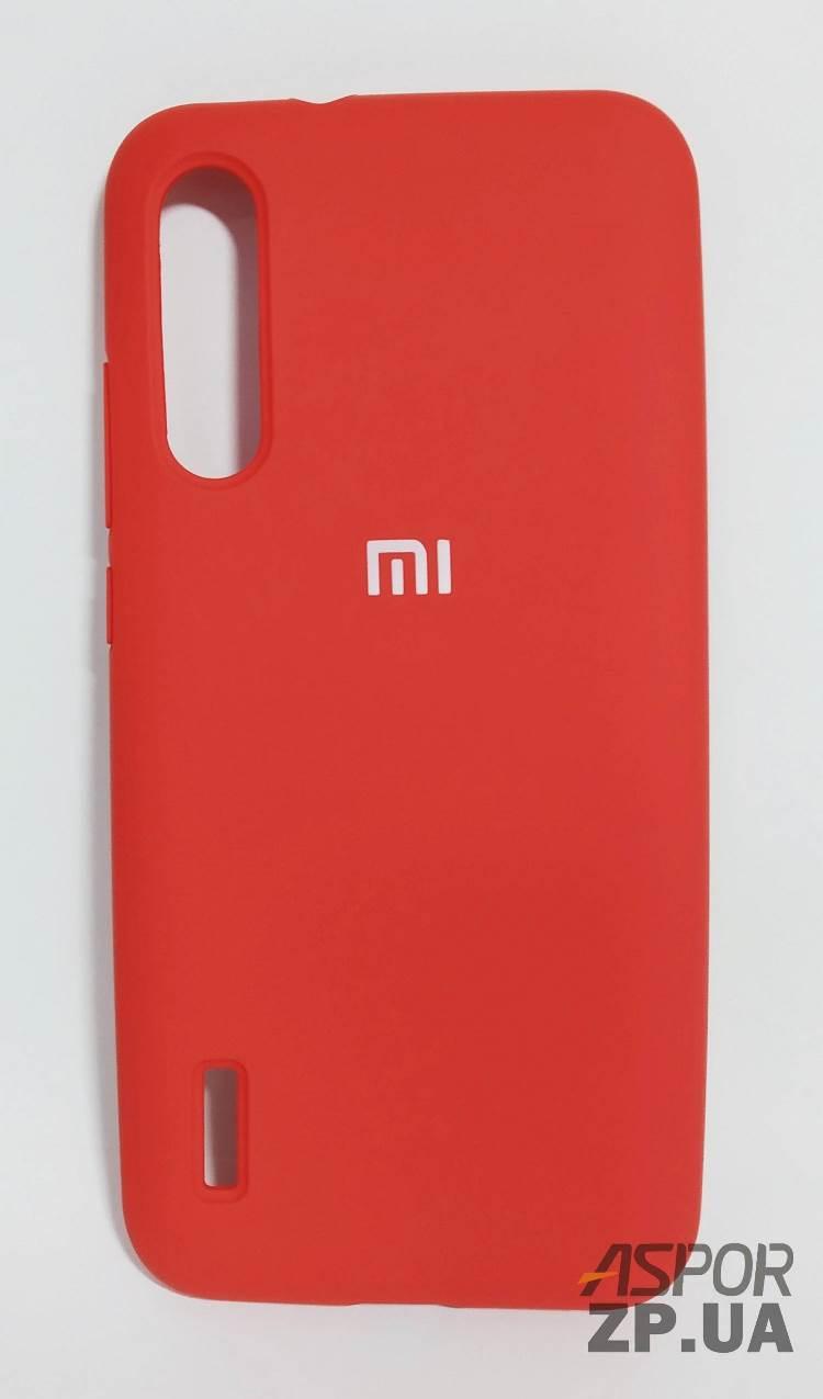 Чохол Xiaomi MI A3/CC9e- Silicone Case Full Cover №14 червоний, фото 1
