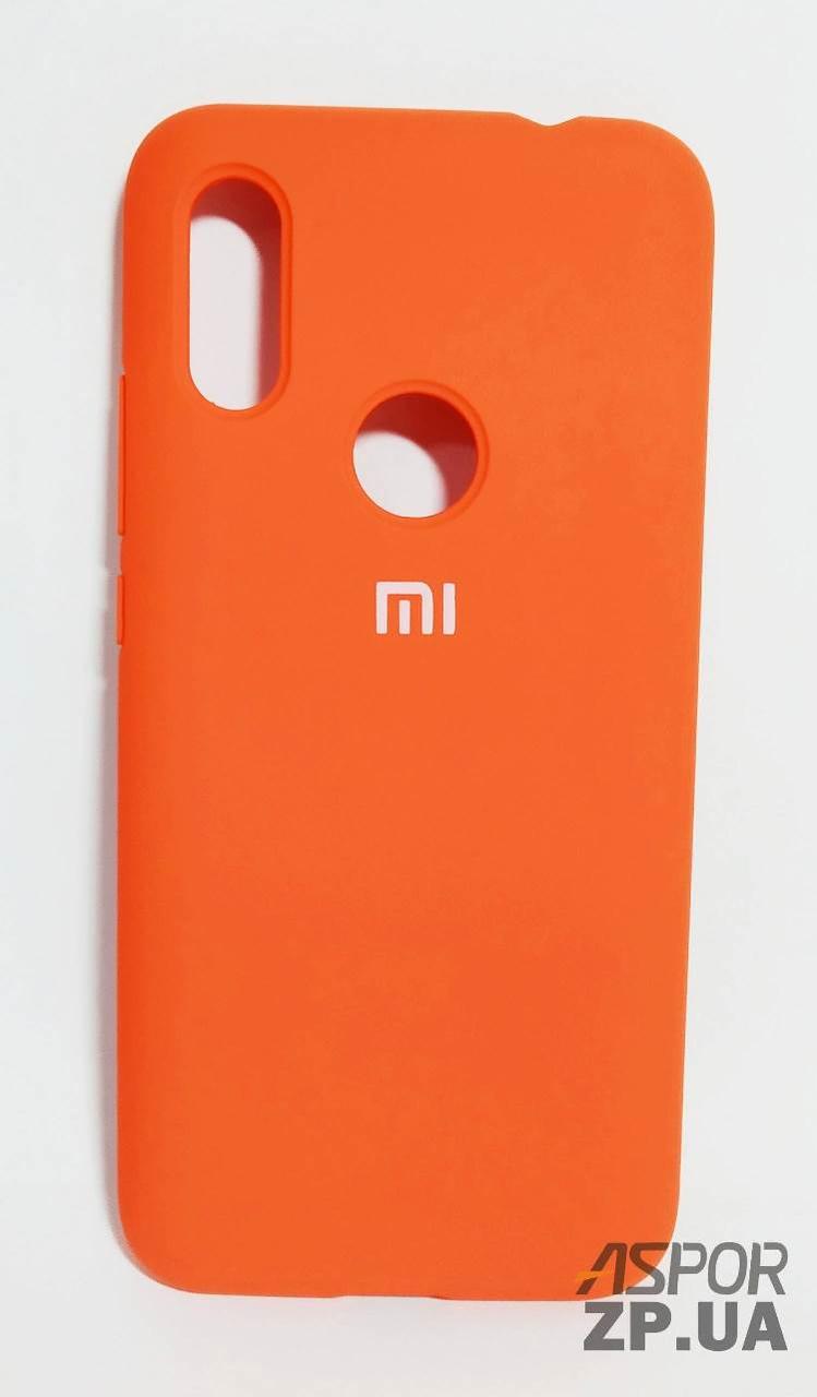 Чохол Xiaomi Redmi 7- Silicone Case Full Cover №13 помаранчевий, фото 1