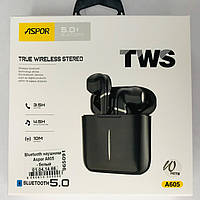 Bluetooth навушники Aspor A605- білий