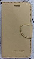 Чохол-книжка універсальний Mercury 4.5"- бежевий