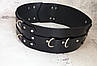 БДСМ шкіряний пояс, бондарний пояс, БДСМ корсет, бондаж, шкіряний поясний ремінь, фото 3