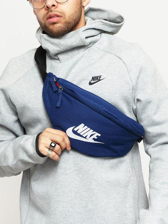 Сумка-бананка на пояс Nike Heritage Hip Pack 3 л для зберігання дрібних предметів (BA5750-492)