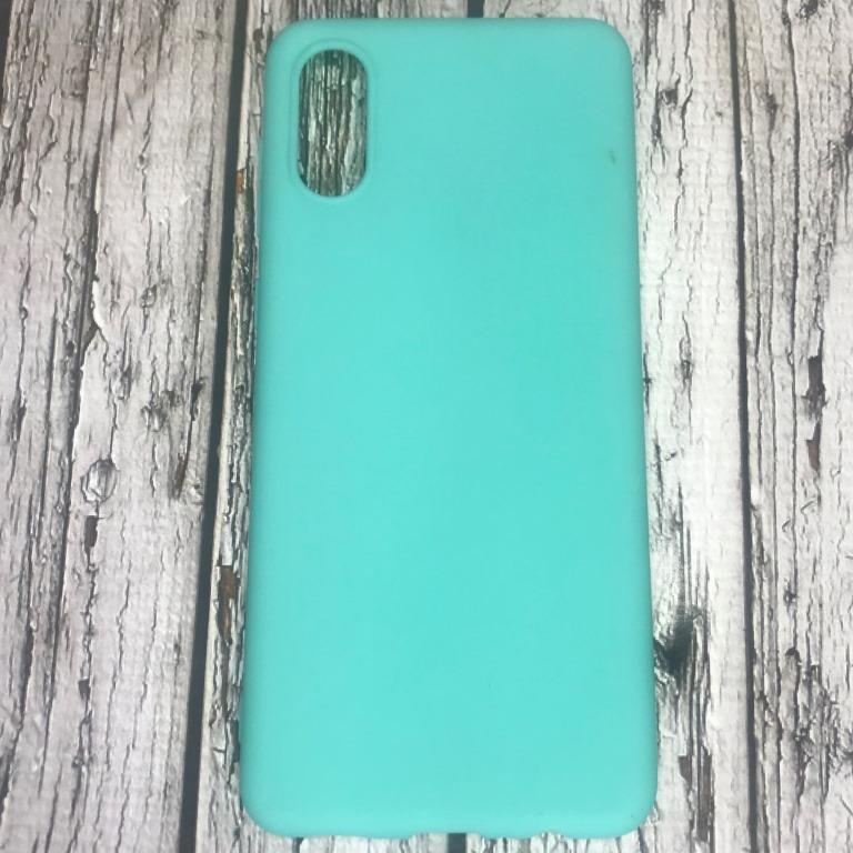 Чохол Samsung A02/A022- SMTT Soft Touch бірюзовий, фото 1