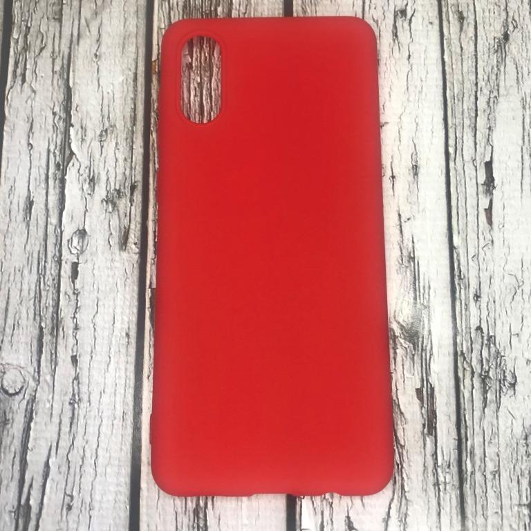 Чохол Samsung A02/A022- SMTT Soft Touch червоний, фото 1