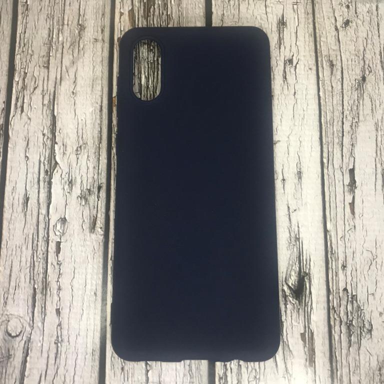 Чохол Samsung A02/A022- SMTT Soft Touch синій, фото 1