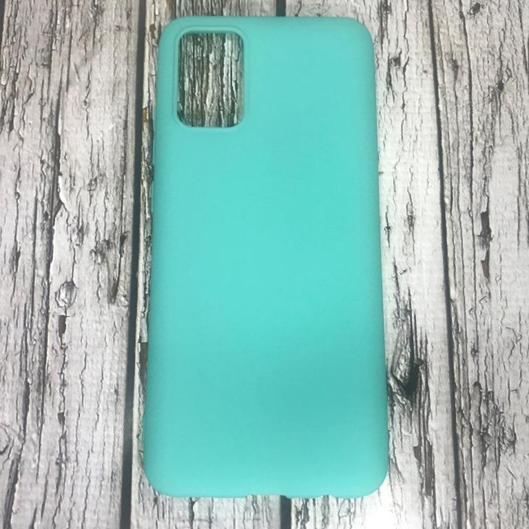 Чохол Samsung A02S/A025- SMTT Soft Touch бірюзовий, фото 1