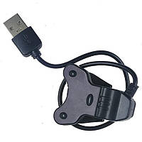 USB кабель для Smart Watch (2 pin/3,5 mm)- чорний