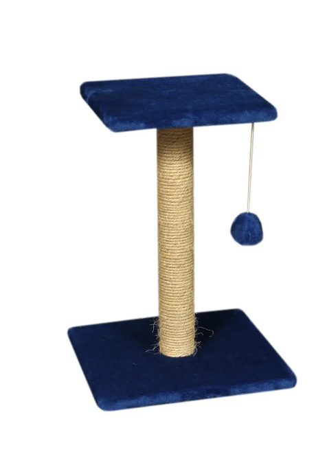 Дряпка (дряпка) Мур-Мяу "Трійка" в сизалевій мотузці, 30х30, висота 50см