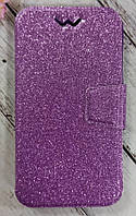 Чохол-книжка універсальний Shine 4.5"- бузковий