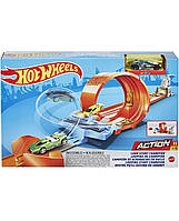 Игровой набор трек Hot Wheels Fire Station with Dragon Nemesis Хот вилс Атака огненного дракона