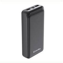 Універсальна мобільна батарея ColorWay Slim 20000 mAh Black (CW-PB200LPD2BK)