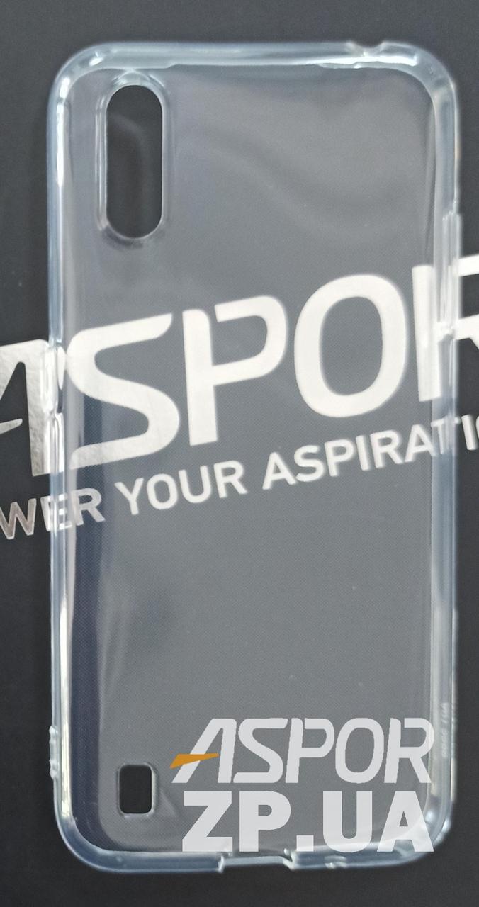 Чохол Samsung A01/A015- SMTT Soft Touch прозорий, фото 1