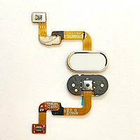 Шлейф з кнопкою Home Meizu M6 Note Pink