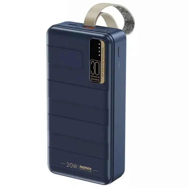 УМБ повербанк 30000mAh REMAX Noah RPP-506 QC синє, фото 1