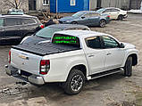 Двохсекційна складна кришка кузова пікапа Mitsubishi L200/Fiat Fullback, виробництво. Кришка кузова на пікап, фото 9