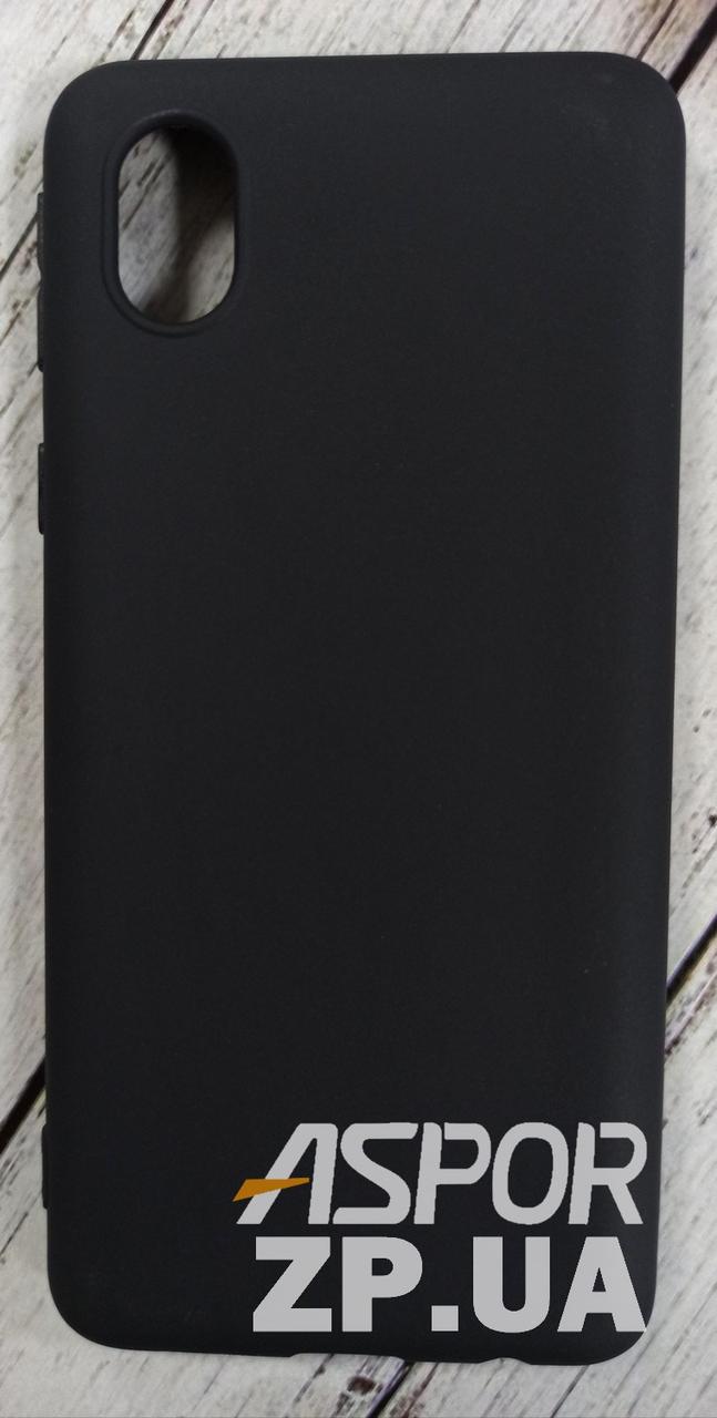 Чохол Samsung A01 Core/A013- SMTT Soft Touch чорний, фото 1