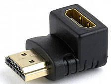 Перехідник HDMI F/HDMI M (кутовий)