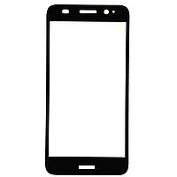 Захисне скло Huawei Y3 2017- FULL SCREEN чорний