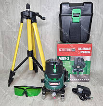 Лазерний рівень мінськ МЛС-3 зелений промінь