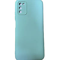 Чохол Samsung A03s / A037- Soft Silicone Case бірюзовий