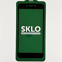 Захисне скло OPPO A71- SKLO 5D (full glue) чорний