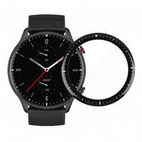 Захисне скло Xiaomi Amazfit GTR 2 / GTR 2 2022- PET + PммA чорний