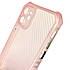 Накладка TPU Ease Carbon color series для iPhone 11- рожевий прозорий, фото 2