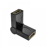 Перехідник HDMI F/HDMI F поворотний