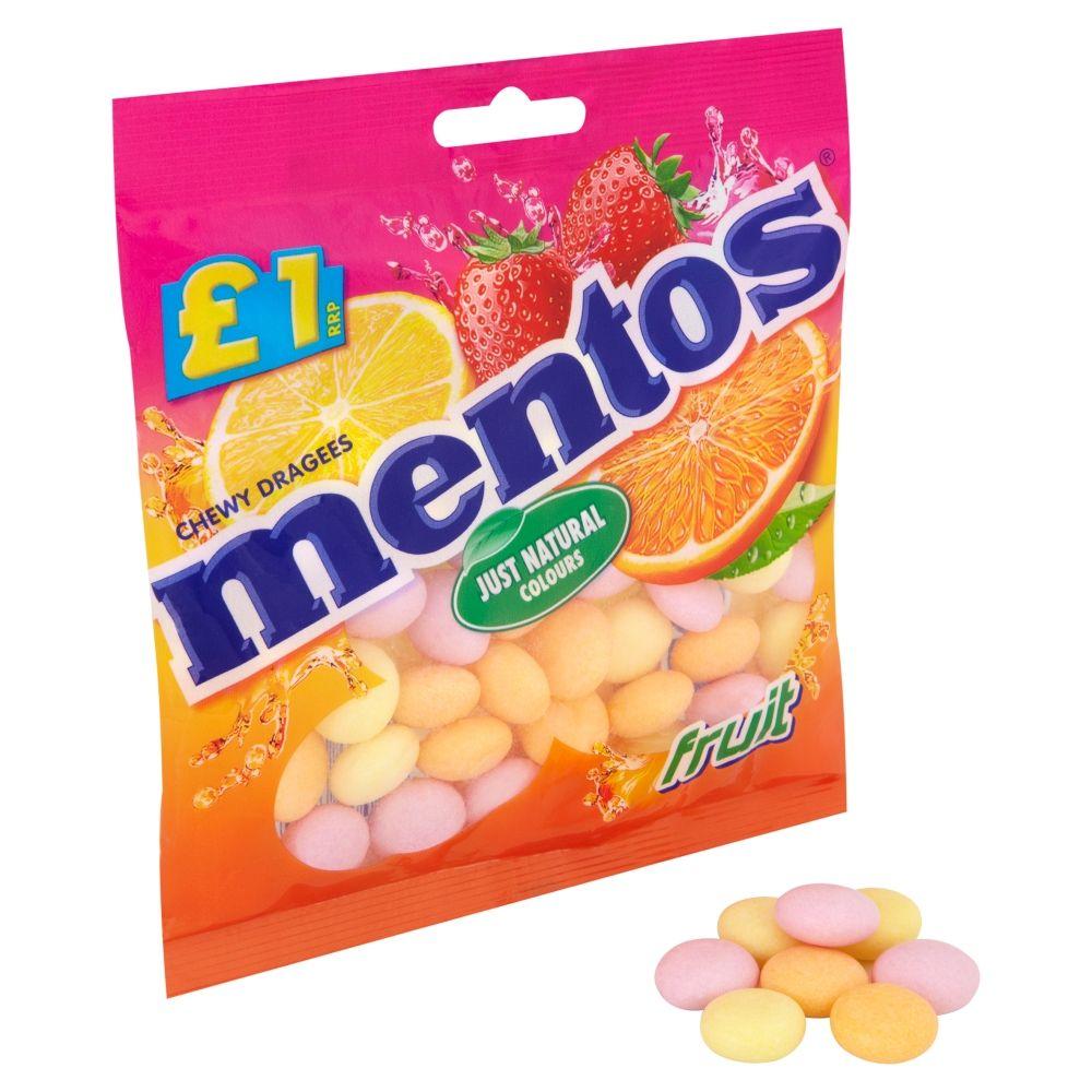 Драже Mentos Fruits Bag 135g