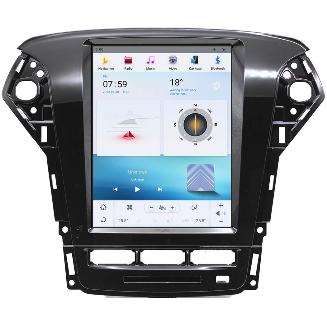 Штатна магнітола для Ford Mondeo 2010-2013 Tesla Style на Android