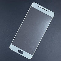Захисне скло Meizu MX6- FULL SCREEN білий